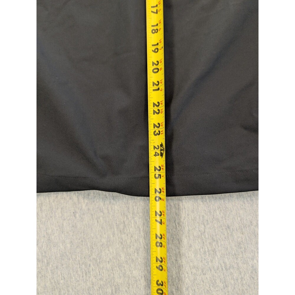 Nike Men's L Black Full Zip Jacket Stand Collar Logo Regular Dri-Fit Golf Casual - Picture 9 of 12